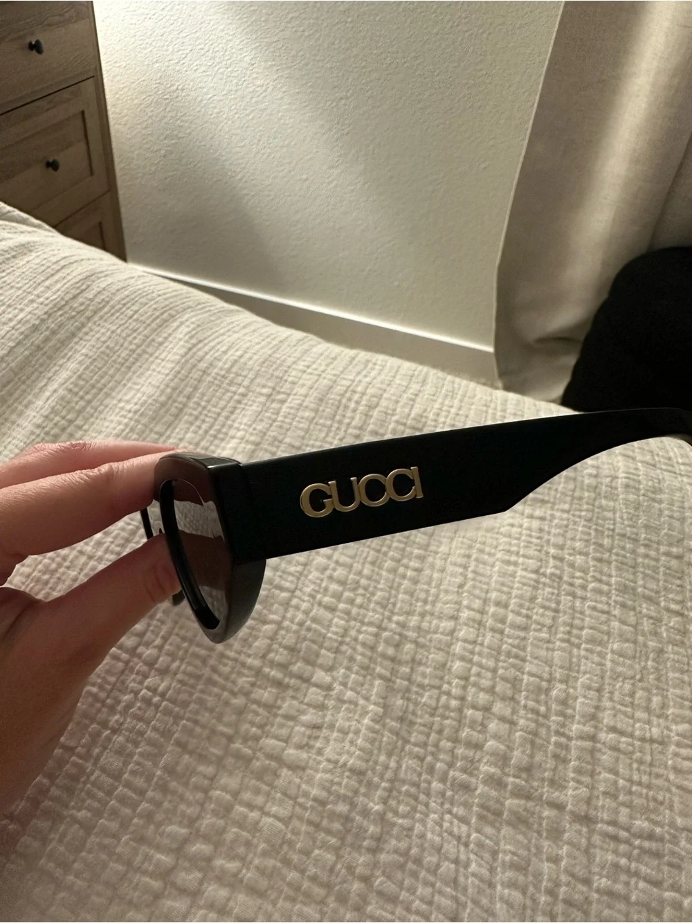 Gucci Black Cat-Eye Sunglasses - Women's Luxury Eyewear